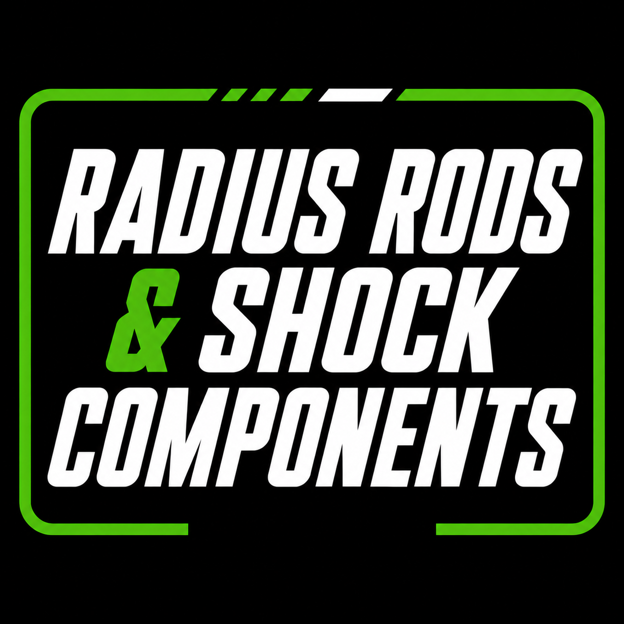 Radius Rods & Shock Components