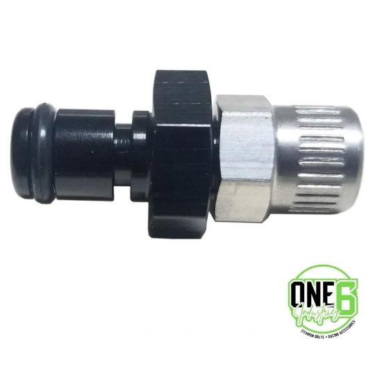 Aluminium Male Bleeder Hose End