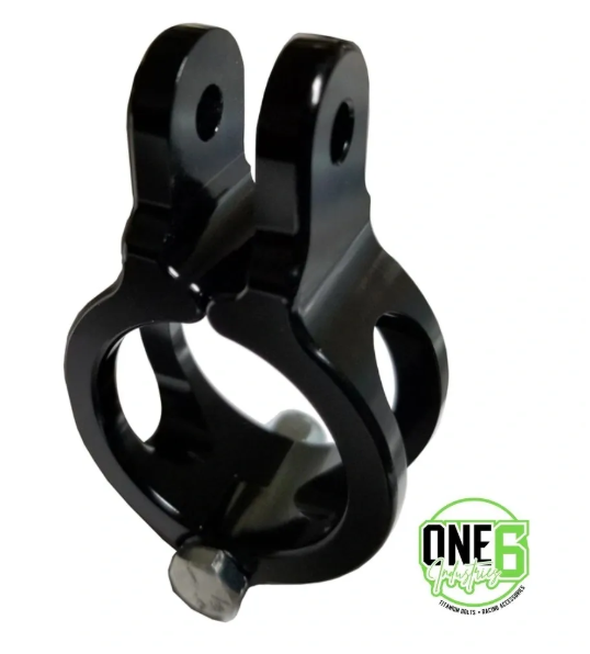 Black Sprint Car Wing Slider Cylinder Clamp