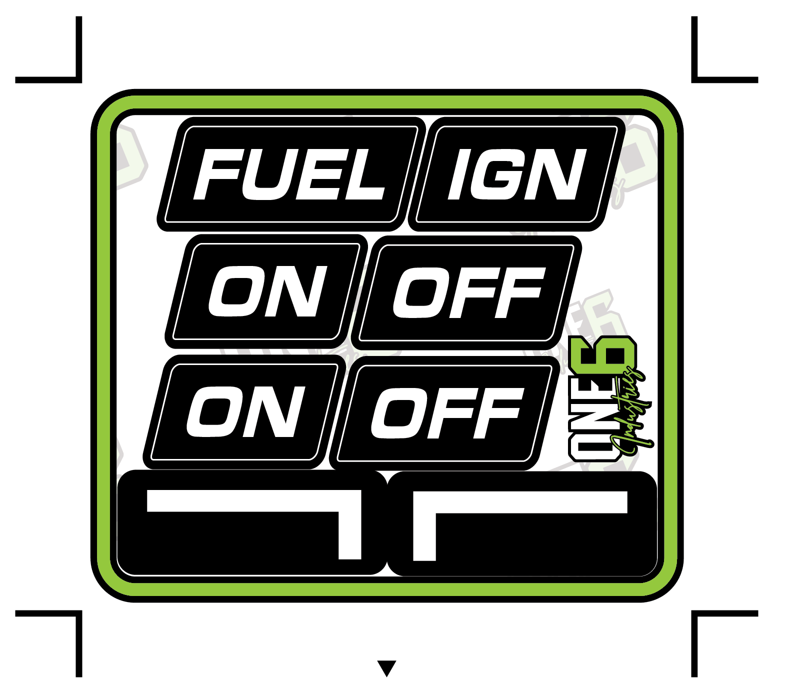 Ignition & Fuel Stickers