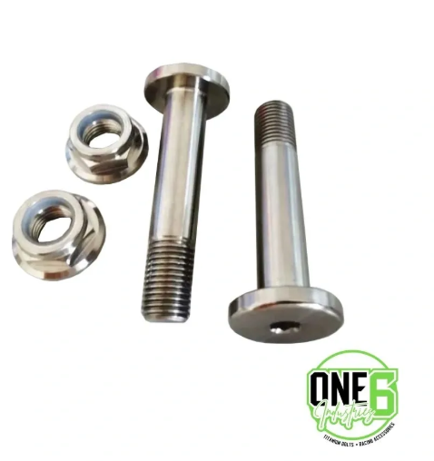 Titanium Jacobs Ladder Nut & Bolt Set